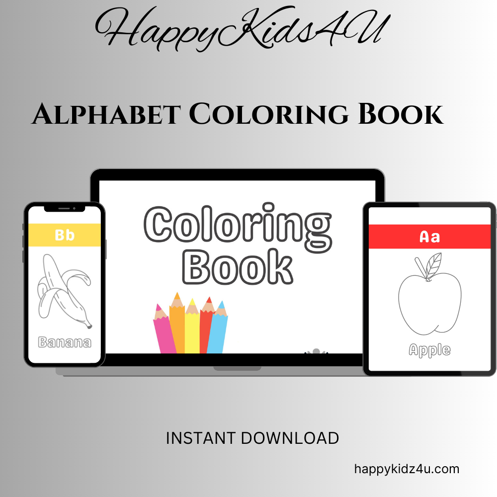 Alphabet Coloring Book