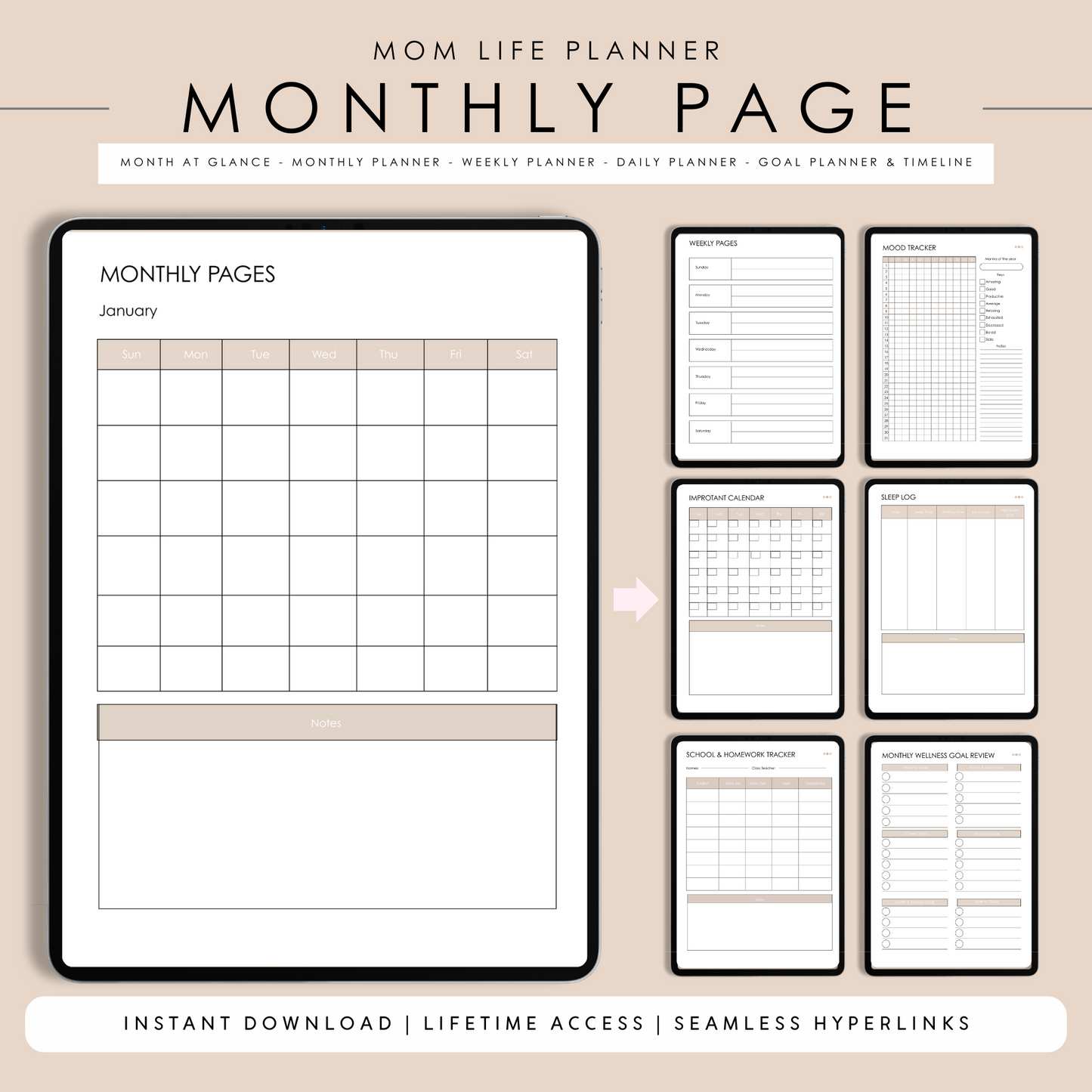Happy Mama Life Planner- Digital Download