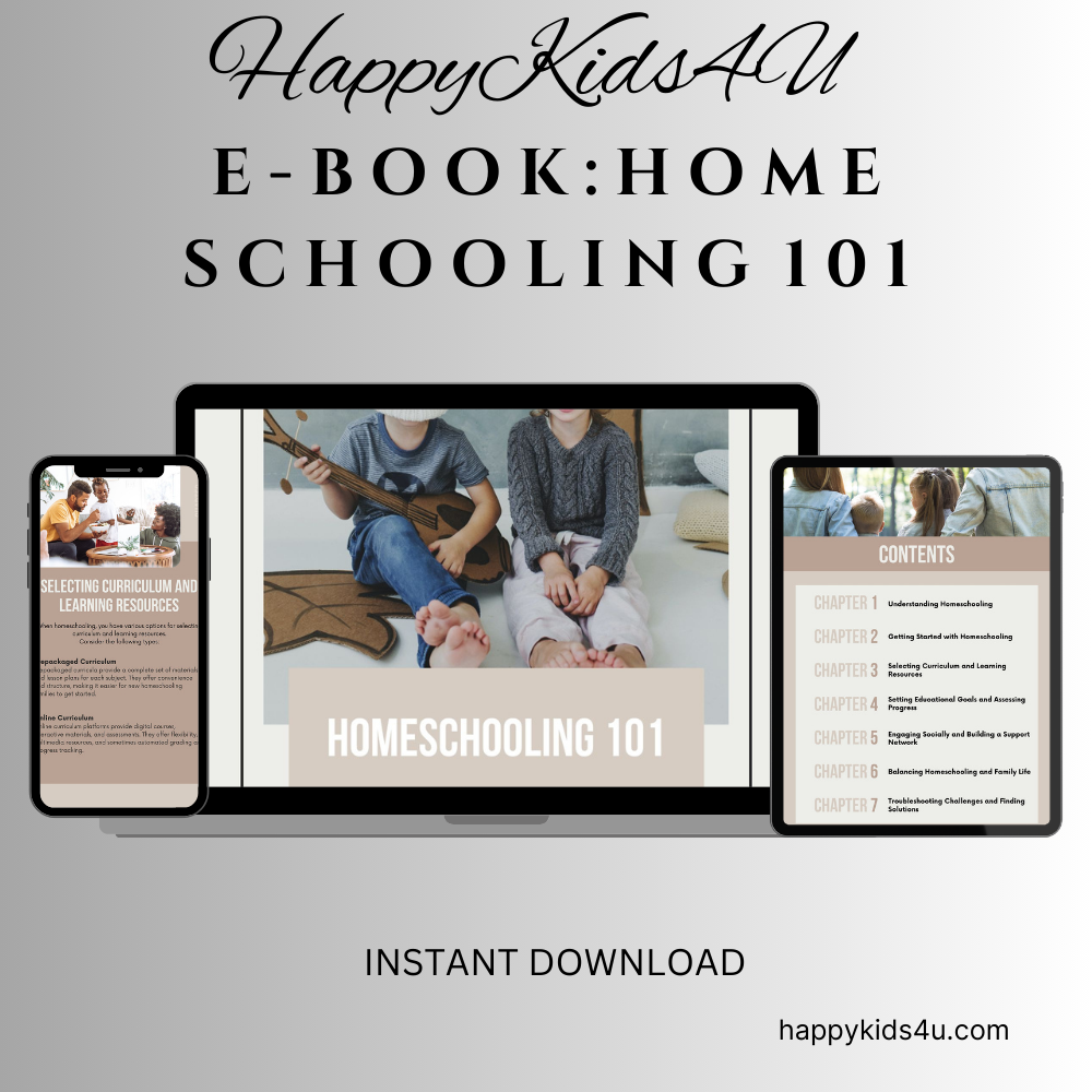 E BOOK HOME SCHOOLING 101