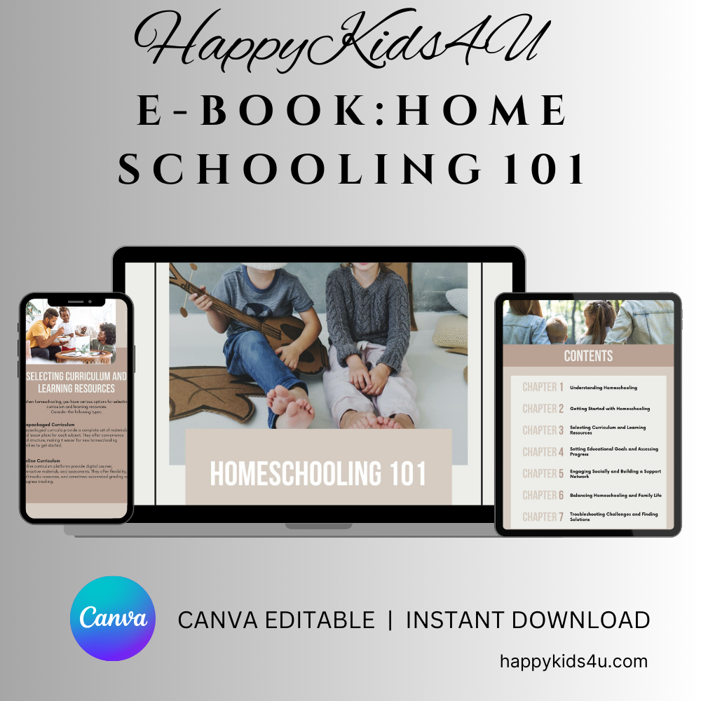 E BOOK HOME SCHOOLING 101