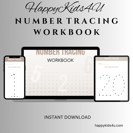 NUMBER TRACING WORKBOOK