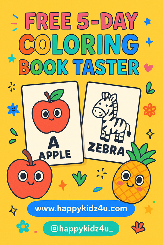 Free Fruit colouring book: 5 days of creative fun for kids