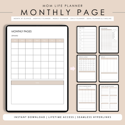 Happy Mama Life Planner- Digital Download